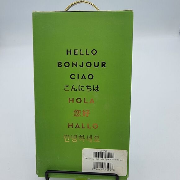 Kate Spade Protective Hardshell Case, for Galaxy s9+, Dots Samsung Cellphone - Picture 3 of 8